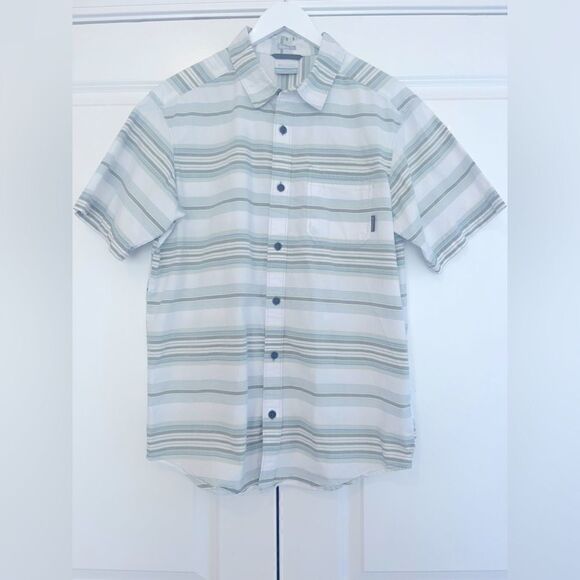 COLUMBIA Men’s Size medium in light green & gray.  Regular Fit.  Like NEW! - Picture 3 of 9